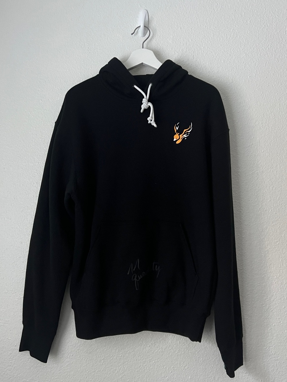 Five Hills Quackity Signed Planet Duck Phoenix Hoodie M